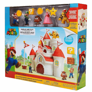 Castillo Super Mario 7 personajes